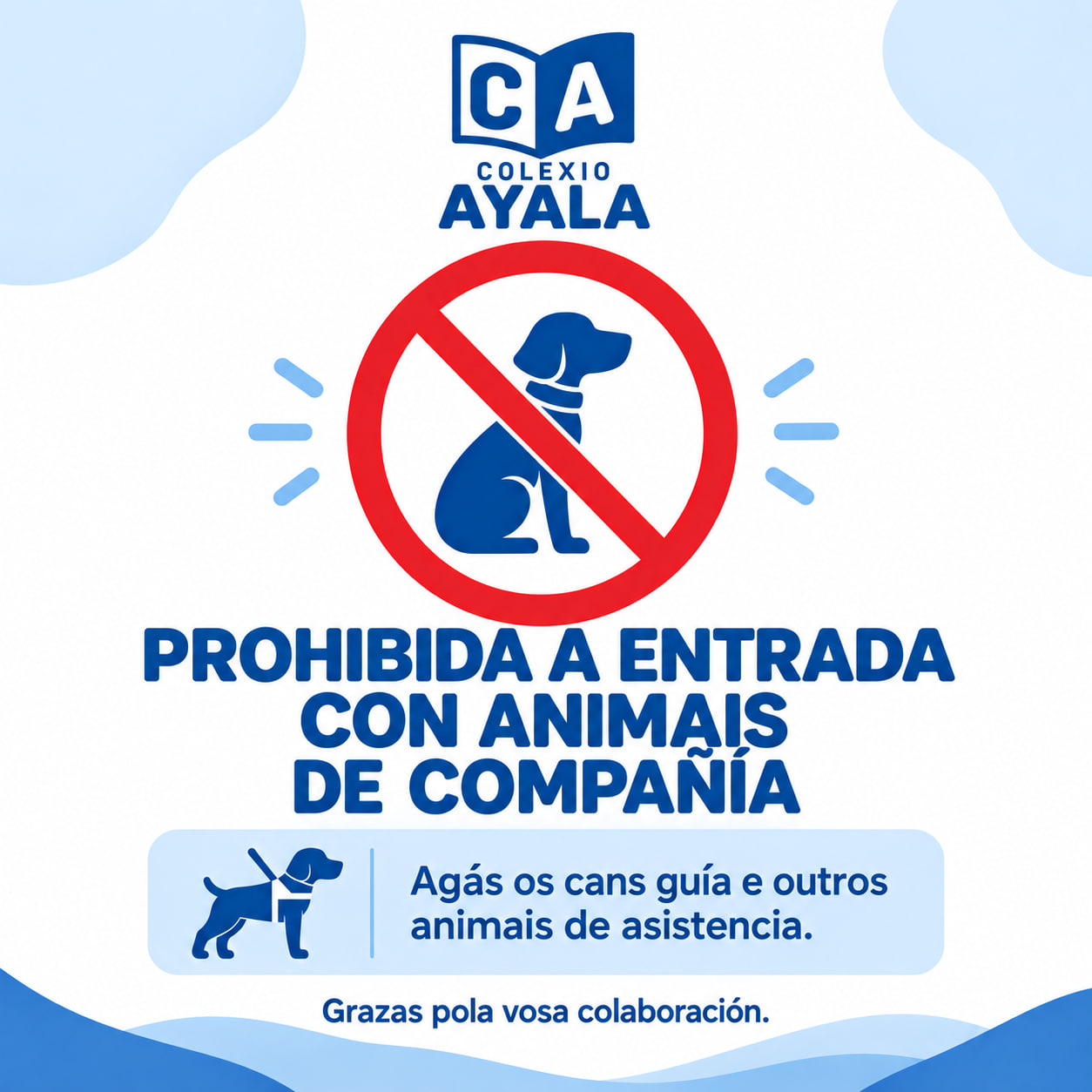 Aviso ás familias – Animais de compañía 26/27